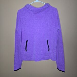SO Purple Hoodie PTP=19.75"